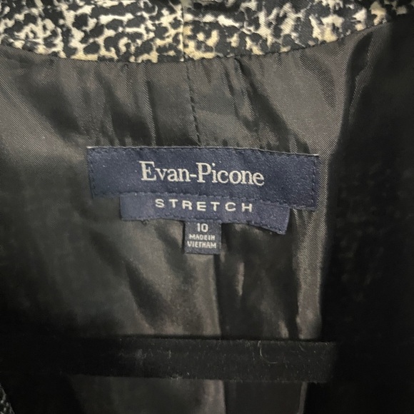 Vintage Evan-Picone Womens Long Sleeve Blazer Jacket SZ 10 - Picture 2 of 3
